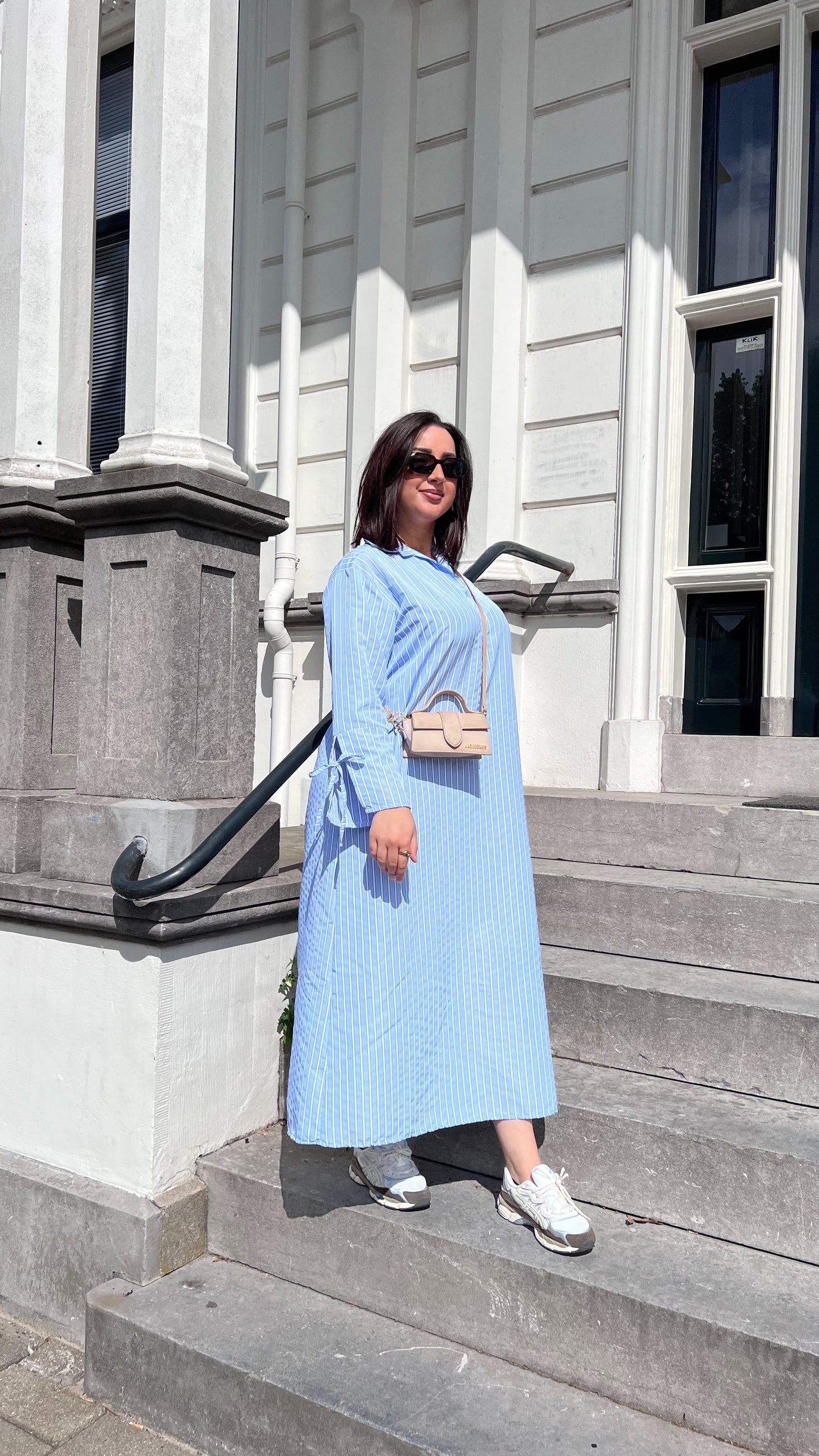 Alissa dress blue