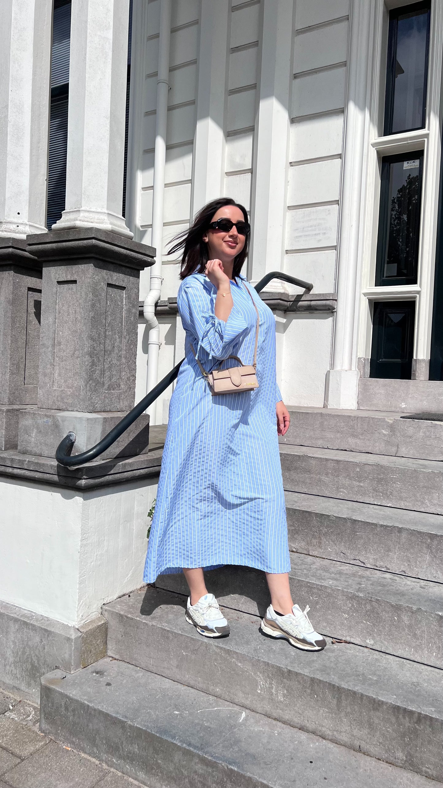 Alissa dress blue