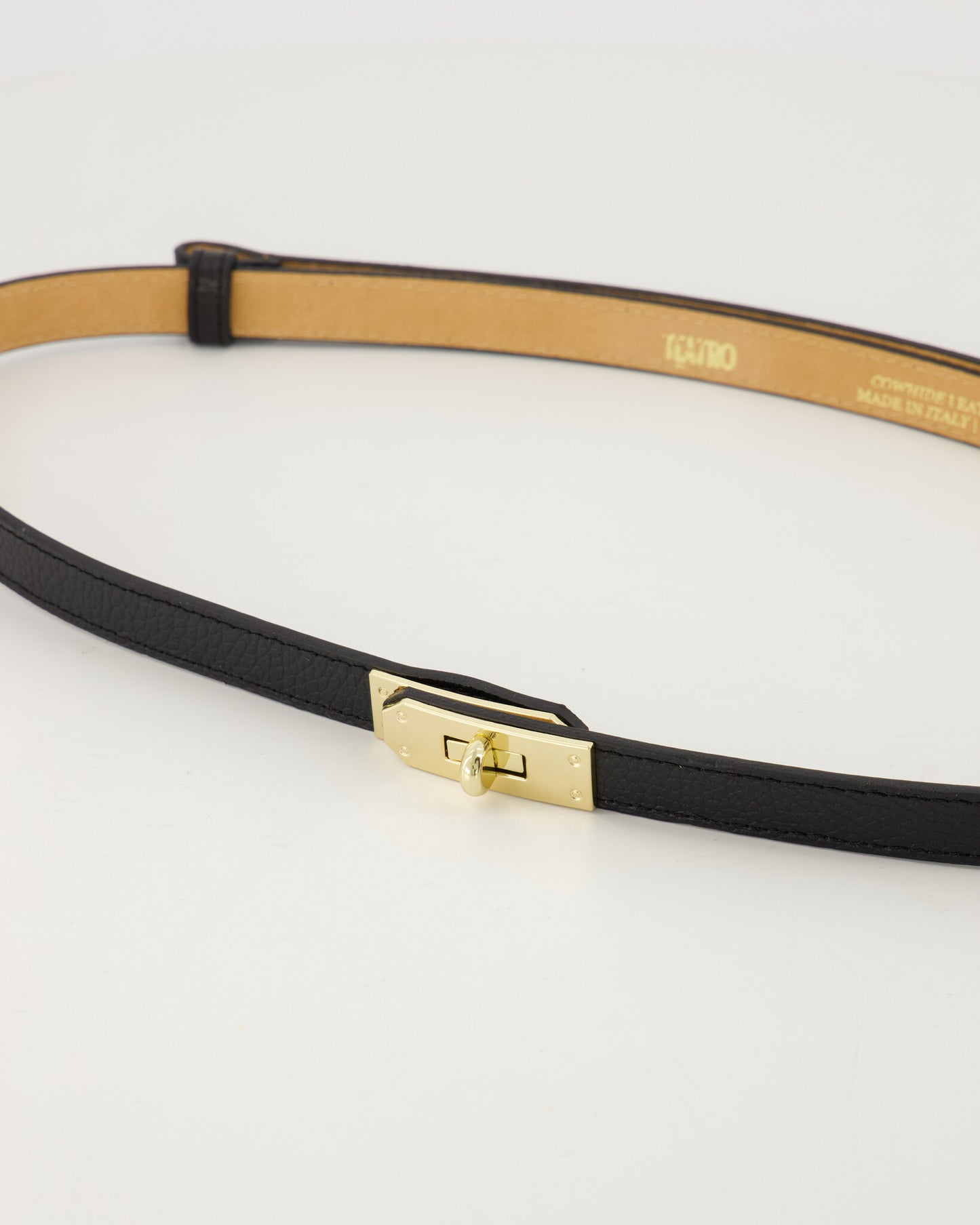 Leren riem