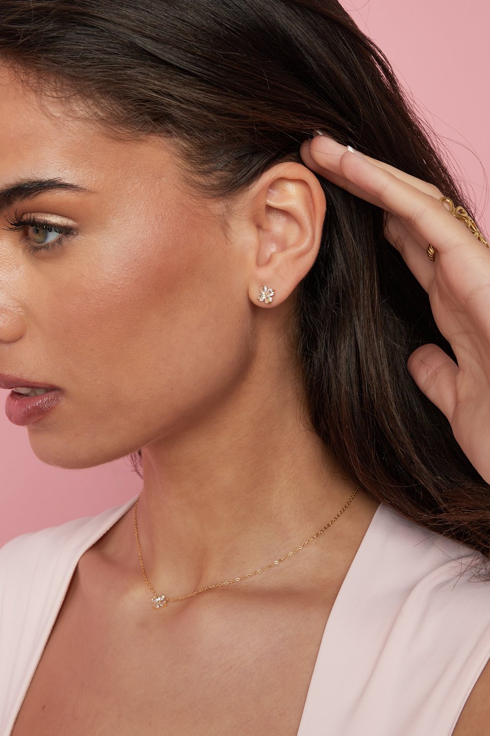 June earrings