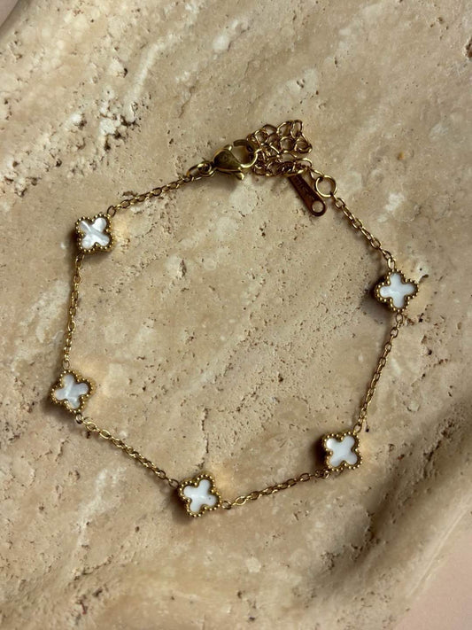 Aya bracelet white