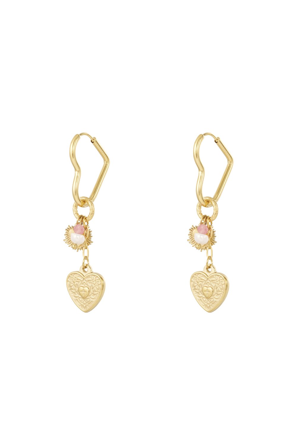 Violet earrings